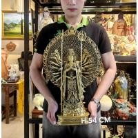 ราคา (พระแม่กวนอิม) พระแม่กวนอิมพันมือ ทองเหลือง H 54cm (43000516115)