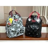 ราคา แท้ กระเป๋าเป้ Mickey Mouse หนังแก้ว สีดำ (5771886667)