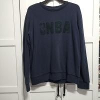 ราคา เสื้อสเวต​เตอร์​ สีกรม ป้าย NBA อก 44 ยาว 26 (27250357498)