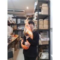 ราคา หมอนกุ้งเผา กุ้งเน้นๆ ลายชัดเหมือนจริง 80 ซม (2172197460)