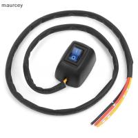 ราคา MAU รถ Push ปุ่ม Latching เปิด/ปิดสวิทช์ DC12V 200mA 2 4W ไฟ LED ทนทานและเชื่อถือได้ติดตั้งง่าย CEY (56552203392)