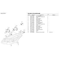 ราคา หลอดไฟหน้า (09471-12188-000) SUZUKI CIAZ (42359505082)