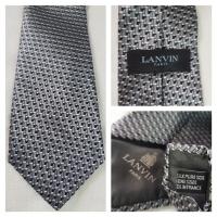 ราคา LANVIN 100% Silk Necktie (28526421027)