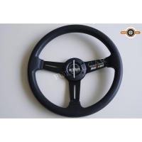 ราคา RALLIART พวงมาลัยรถยนต์ พวงมาลัยรถ พวงมาลัยรถแต่ง พวงมาลัย RALLIART 13 นิ้วสีดำ (10616136047)