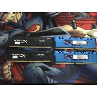 ราคา [มือสอง] หน่วยความจำ RAM PC (8GB x2 16GB ) CL16 DDR4 2666 MHz (แบรนด์ Hyper X Fury , G.SKILL ) ประกัน LifeTime (18939965423)