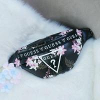 ราคา กระเป๋าคาดเอว/คาดอก GUESS Gesabel Gym Fanny Pack สี Black Floral รุ่นใหม่ของแท้ พร้อมส่ง (2264778491)