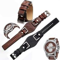 ราคา Substitute Fossil JR1157 Watch Accessories Style Tray Cowhide Strap 24mm (51550062558)