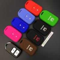 ราคา ปลอกซิลิโคน หุ้มกุญแจรถยนต์ Honda HR-V,Jazz,CR-V,BR-V Smart Key 2 (2130271531)