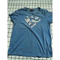 ราคา เสื้อยืดสีฟ้า ลายเพชร ป้าย Supergirl (48401148627)