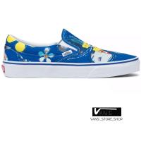 ราคา VANS SLIP ON X SPONGEBOB ALOHABOB BLUE Sneakers สินค้ามีประกันแท้ (9563092194)