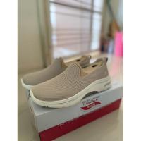 ราคา รองเท้า Skechers รองเท้าเพื่อสุขภาพ สีครีม สีเบจ size 8 ราคาถูก (27374603655)