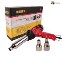 ราคา BONCHI ปืนเป่าลมร้อน ปืนเชื่อม พลาสติก รุ่น 700B พีวีซี PVC 700 วัตต์ พร้อมอะไหล่ ไส้ฮีทเตอร์ Heater และหัวเปลี่ยน 2 ขนา (7968687375)