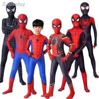 ราคา ชุดสไปเดอร์แมน เด็กและผู้ใหญ่ spiderman ชุดซุปเปอร์ฮีโร่ ชุดแฟนซีเสื้อผ้าสไปเดอร์แมนที่ไม่ธรรมดาสำหรับเด็กและเด็กผู้ชายช (2981801807)