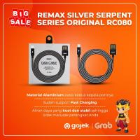 ราคา Remax Silver Serpent Series Micro USB, iPhone, Type C Data Cable Original Tinned RC080 Metal (26465266100)