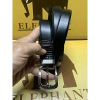 ราคา เข็มขัดหนังวัวเกรดเอดำ/นำ้ตาล2ด้านหนังแท้ขนาด30มมหัวซิ้ง (7962431986)