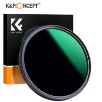 ราคา K&F Concept Nano-A Series Variable ND8-ND2000 ND Filter 49mm 62mm 67mm 72mm 77mm Neutral Density Filter For Canon Nikon (24139244600)