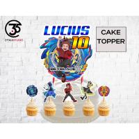 ราคา [SG SELLER] ท็อปเปอร์เค้ก Beyblade X ท็อปเปอร์ขนาดเล็ก (44374095213)
