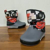 ราคา Crocs ของแท้รองเท้าบูทมือสอง ลายการ์ตูน Car (14855102603)