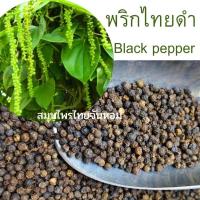 ราคา พริกไทยดำเม็ด พริกไทย พริกไทยดำ คัดเกรดคุณภาพ Black Pepper Corn 500 กรัม (4668573861)