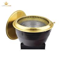 ราคา เตาย่างทองเหลืองแบบฝัง อุปกรณ์ปิ้งย่าง เตาย่างร้านอาหาร ใช้กับโต๊ะฝังเตา (44168690935)