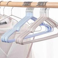 ราคา 1 แพ็ค 10 ไม้แขวนเสื้อสแตนเลส หุ้มยางกันลื่น ชิ้น ใช้ดีมาก (8277903726)