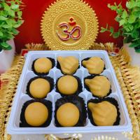 ราคา ขนมไหว้องค์เทพ สูตรอินเดีย 9 ชิ้น ลาดูโมทกะ กุหลาบแดง ดอกบัวชมพู ถวาย พระพิฆเนศ พระแม่อุมา พระแม่ลักษมี (28937038002)