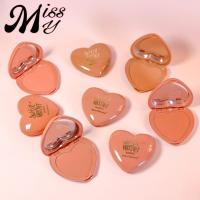ราคา Kiss Beauty Sweet Heart Matte Color Blusher บลัชออนเนื้อแมทต์ ตลับหัวใจ เนียนละเอียด สีสันสดใส 4สี (24483660776)