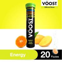 ราคา เม็ดฟู่ VOOST Energy Effervescent 20 เม็ด วิตามินรวม (26208179568)