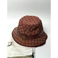 ราคา หมวก Gucci Fedora สี burgandy Like new ของแท้ (43407618683)