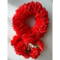 ราคา พวงมาลัยดอกสีแดง สีเหลือง ดอกจัมโบ้ (ร้อยแน่น) ไหว้พระ ไหว้ศาล ไหว้เทพ ขนาด M (26961171606)