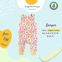 ราคา New!! รอมเปอร์ขายาว เด็กผู้หญิง ลายไข่ดาว สีชมพู มี 12-18 (20135242003)