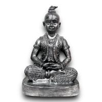 ราคา กุมารเงินเก่า เสื้อยันต์ กว้าง 5นิ้ว สูง 9นิ้ว (20493553668)