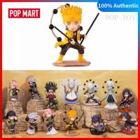ราคา POPMART Naruto Ninja Wars Series Classic Character pop mart blind box figures gift (23384291847)