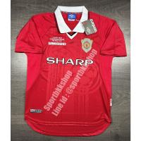 ราคา [Retro] - เสื้อฟุตบอล ย้อนยุค แมนยู Home เหย้า 1999/2000 ชุดแชมป์ยูฟ่าแชมป์เปี้ยนลีค (22339298602)