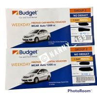 ราคา Voucher รถเช่า budget No deduct เครื่อง 1,200 cc groupZ (14801952950)