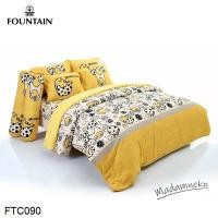 ราคา Fountain ผ้าปูที่นอน (ไม่รวมผ้านวม) 3.5ฟุต 5ฟุต 6ฟุต ไข่ขี้เกียจ Gudetama FTC090 (6344390086)