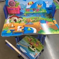 ราคา โต๊ะเขียนหนังสือเด็กลายสวนสัตว์หรรษา สีสันสวยสดใสน่ารัก A144 (2878929013)
