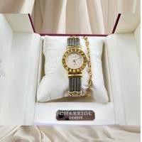 ราคา ราคาเท Used นาฬิกา Philip Charriol st. Tropez white pearl diamonds ของแท้ (27762265376)