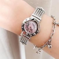 ราคา Charriol st. Tropez pink pearl diamonds limited lady watch (18115719480)