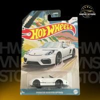 ราคา Hotwheels Porsche Boxster Spyder (Mattel) รถโมเดลสีขาว (57252685010)