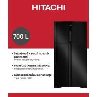 ราคา Hitachi ฮิตาชิ ตู้เย็น 2 ประตู 24.7 คิว 700 ลิตร Super Big 2 รุ่น R-V700PA-1 U สีมิดไนท์ ไชน์ (12476129818)