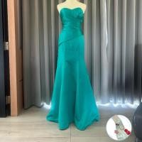 ราคา Alfred Angelo เดรสราตรีสีเขียวมรกต (29993232760)