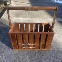 ราคา ตะกร้าไม้สักแท้ ไม้สักทอง ไม้แก่คุณภาพดี (5949651277)