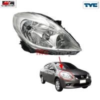 ราคา ไฟหน้า NISSAN ALMERA ปี 2011 2012 2013 ไฟหน้า นิสสัน อัลเมร่า ซ้าย - ขวา * TYC * (21382001010)