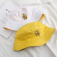 ราคา หมวกบักเก็ตเป็ด ใส่ได้สองด้าน งานปักเกาหลี (2276766645)