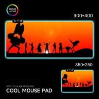 ราคา One Piece RGB Luminous Mouse Pad Symphony Ambient Light E-Sports หนาพิเศษขนาดใหญ่ (29502856355)
