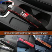 ราคา Toyota GR ฝาครอบป้องกันเบรกมือรถยนต์หนังเกียร์ปลอกเบรกมือ สําหรับ 86 Yaris Corolla Cross Altis Supra CHR Wish bZ4X Vios Sienta Avanza (41466044742)