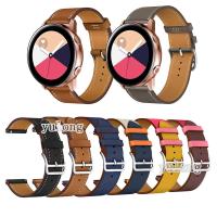 ราคา 20 มม.22 มม.สายหนังสําหรับ Samsung Galaxy Watch Active 2 40 มม.44 มม.Watch3 41 มม.45 มม.42 มม.46 มม. Frontier Gear S3 เปลี่ยนสายนาฬิกาอัจฉริยะ (27173857105)