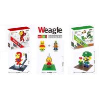 ราคา Legonano เลโก้ นาโน lego nano nanoblock ไอรอนแมน/การ์ฟิว/มาริโอ้เขียว ต่อกล่อง (831069531)