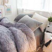 ราคา A947 ฤดูหนาวหนาผ้าปูที่นอนผ้านวมMinkกำมะหยี่สี่ชิ้นชุดสีทึบPlusกำมะหยี่Coralกำมะหยี่ผ้าปูที่นอน (27066467328)